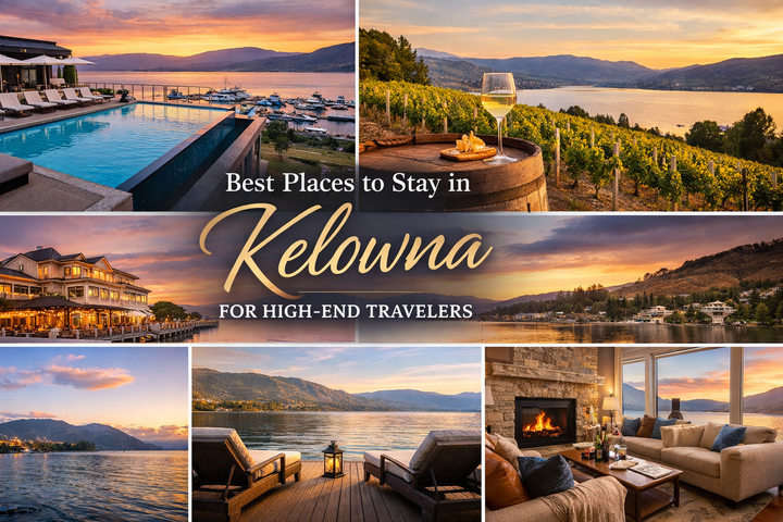 Best Places to Stay in Kelowna for High-End Travelers