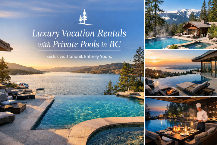 Luxury Vacation Rentals with Private Pools in BC