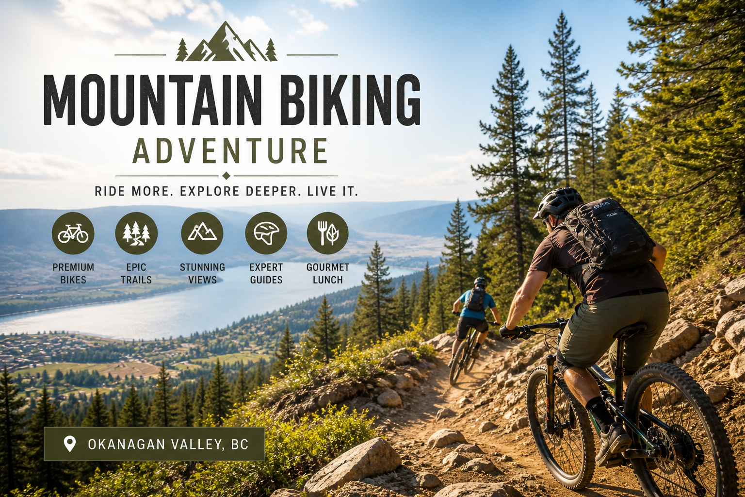 Okanagan Mountain Biking Adventure