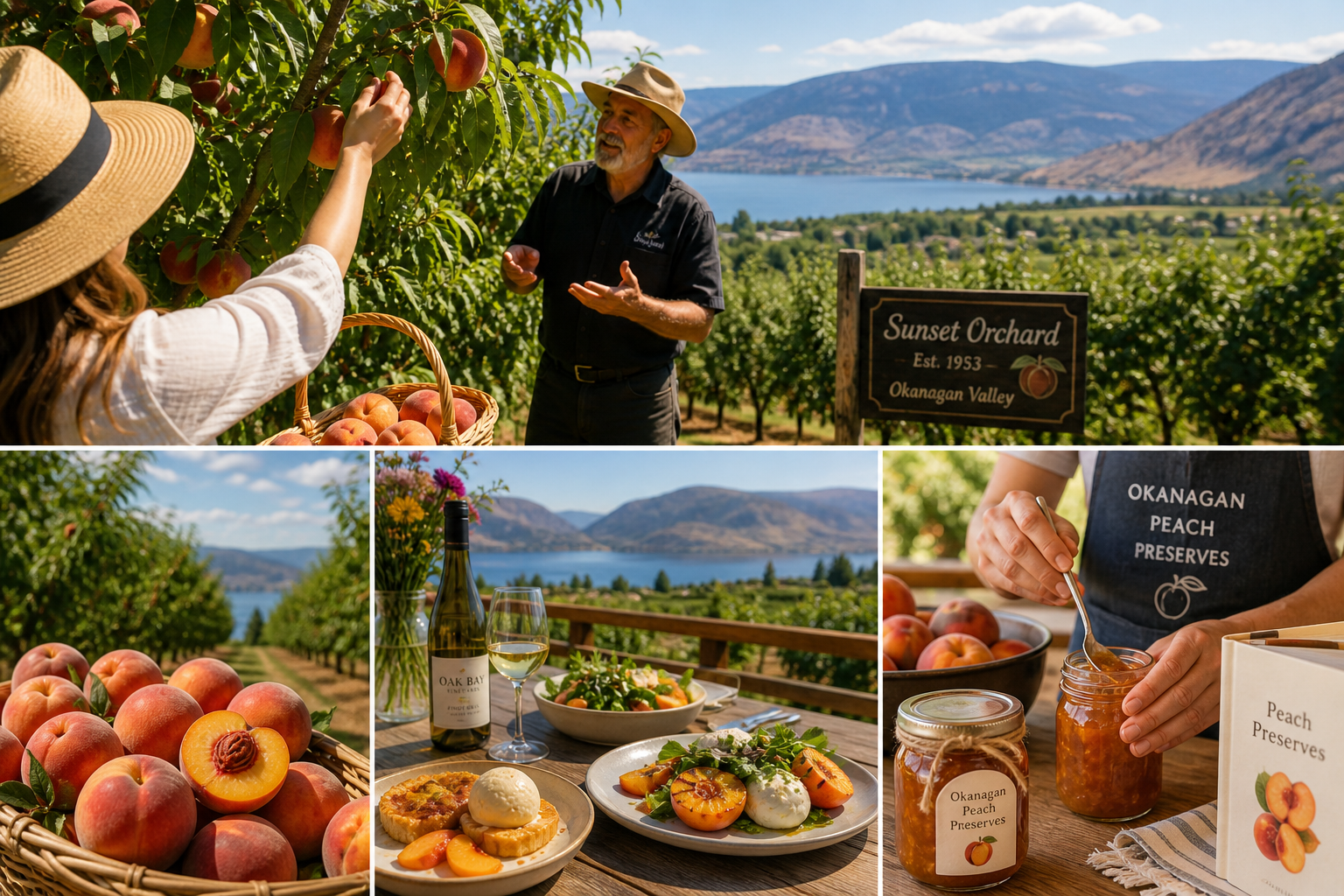 Okanagan Peach Picking Experience