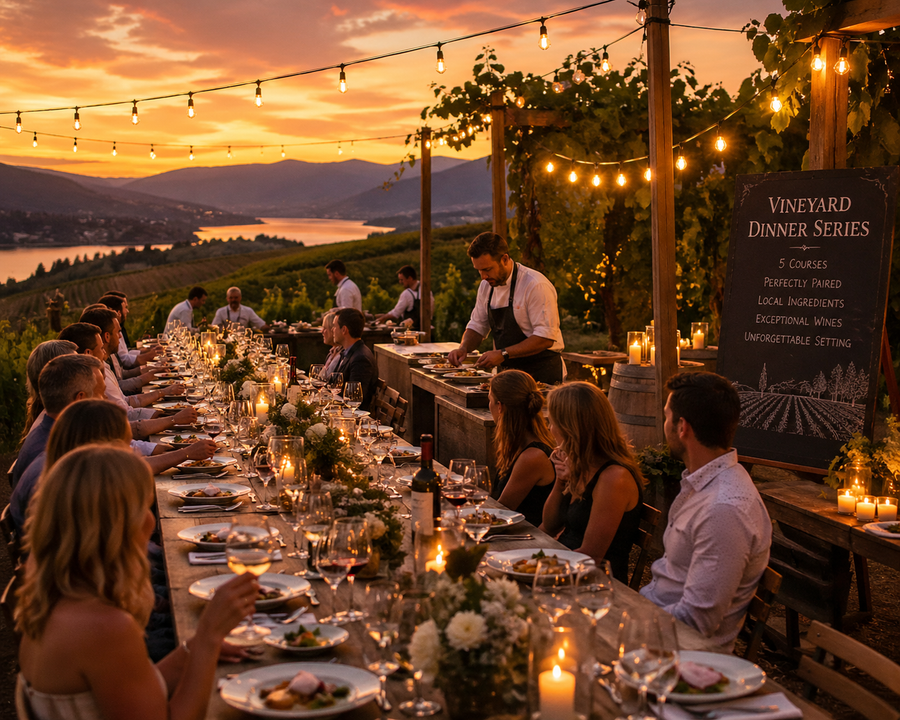 Okanagan Vineyard Dinner Series - Gallery 1