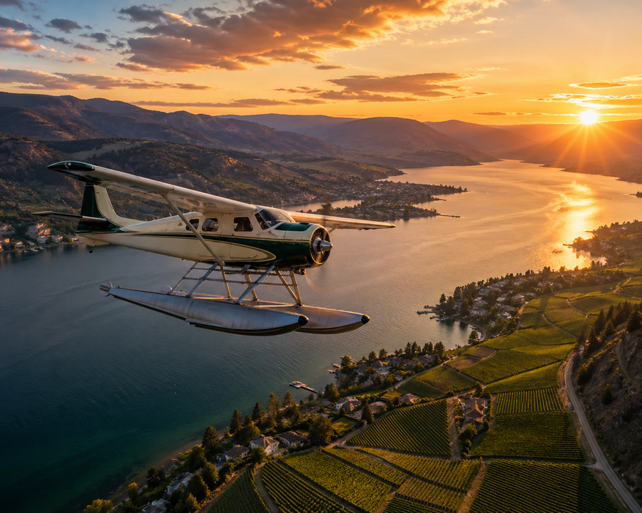 Okanagan Sunset Seaplane Tour - Gallery 1